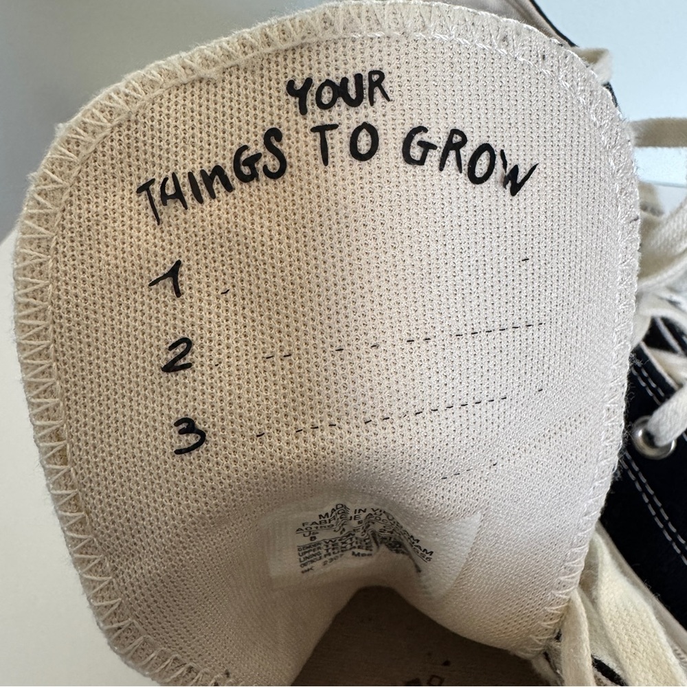 Converse Chuck Taylor All Star Platform High Top Sneakers Embroidered Black - Picture 9 of 11